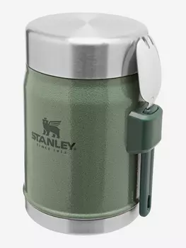 Термос для еды Stanley Classic, 400 мл, хаки, Зеленый