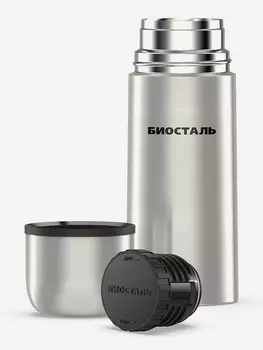 Термос для напитков Биосталь Promo 350 мл, Серебряный
