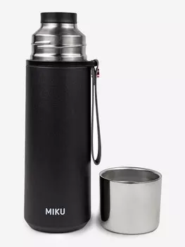Термос для напитков MIKU 1000 мл (TH-CLS-1000B), цвет черный, Черный