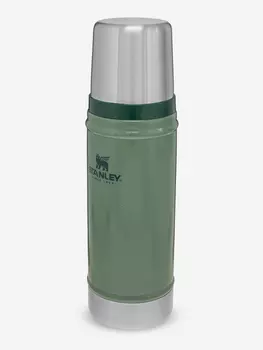 Термос для напитков Stanley Classic, 470 мл, хаки, Зеленый