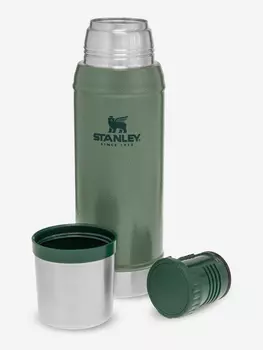 Термос для напитков Stanley Classic, 750 мл, зеленый, Зеленый