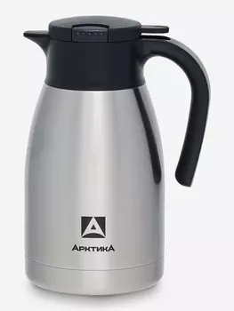 Термос-кувшин вакуумный, бытовой, тм "Арктика", 1500 мл, арт. 605-1500, Серебряный