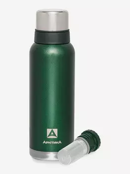 Термос с ситечком для напитков тм "Арктика" 1200 мл, арт. 106-1200С зелёный, Зеленый