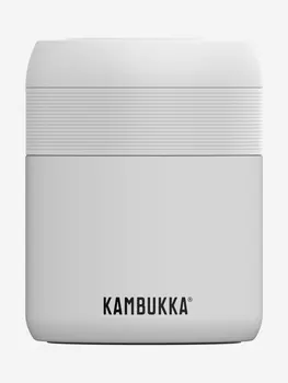 Термос с вакуумной изоляцией Kambukka "Bora" 600 мл белый матовый 11-06013, Белый