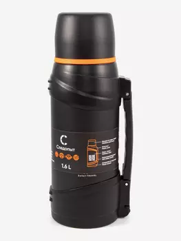 Термос Следопыт-Safari Travel, 1,6 л., Черный