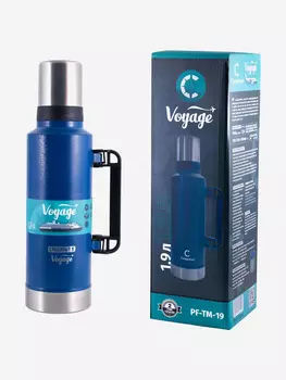 Термос Следопыт-Voyage с ручкой, 1,9 л., Синий
