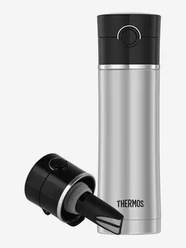 Термос THERMOS NS403BK, 0.47 л, Серебряный