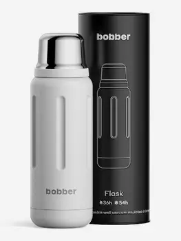 Термос вакуумный для напитков BOBBER Flask 770 мл, тепло до 36 часов, белый, Белый