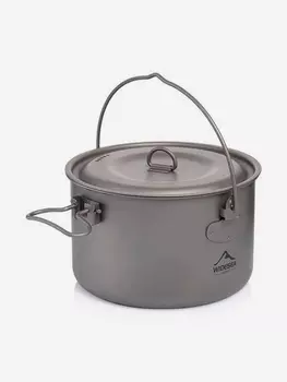 Титановый котелок Widesea 1950 мл, Серый