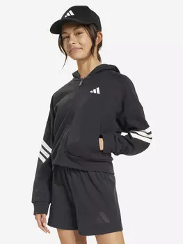 Толстовка для девочек adidas, Черный