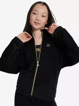 Толстовка для девочек FILA, Черный
