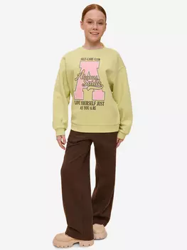 Толстовка для девочек Pelican, Зеленый