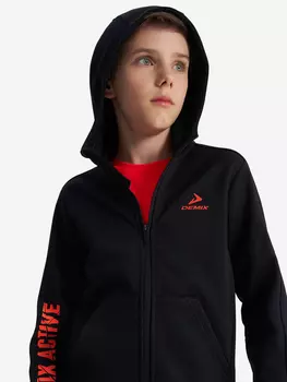 Толстовка для мальчиков Demix, Черный