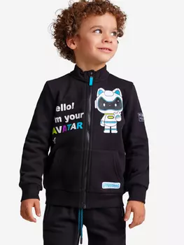 Толстовка для мальчиков PlayToday, Черный