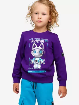 Толстовка для мальчиков PlayToday, Фиолетовый