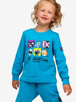 Толстовка для мальчиков PlayToday, Голубой