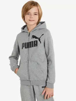 Толстовка для мальчиков PUMA Ess Big Logo, Серый