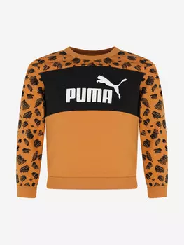 Толстовка для мальчиков PUMA ESS+ Mates Crew, Бежевый