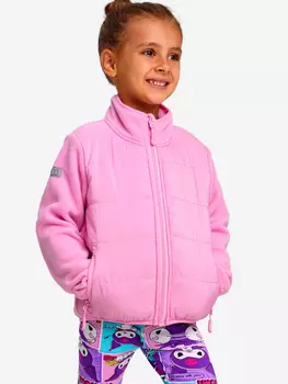 Толстовка флисовая PlayToday для девочки, Розовый