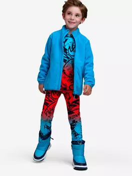 Толстовка флисовая PlayToday для мальчика, Голубой