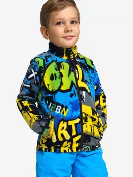 Толстовка флисовая PlayToday для мальчика, Мультицвет