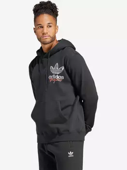 Толстовка мужская Adidas Trefoil Hoody 3, Черный