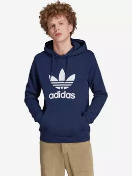 Толстовка мужская Adidas Trefoil Hoody, Синий