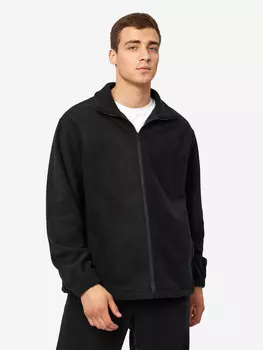 Толстовка мужская на молнии IRONCUST флисовая кофта, Черный