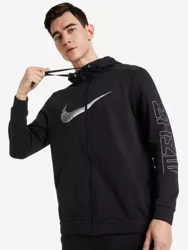 Толстовка мужская Nike Dri-FIT Sport Clash, Черный, размер 44-46