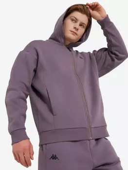 Толстовка мужская оверсайз Kappa, Фиолетовый