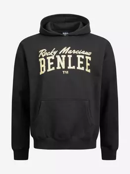 Толстовка мужская с капюшоном оверсайз BENLEE LEMMY, Черный