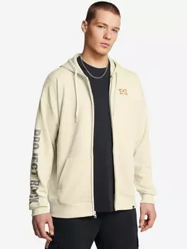 Толстовка мужская Under Armour Pjt Rck Hwt Fz Tools, Белый