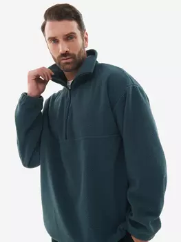 Толстовка oversize PointHit теплый джемпер из шерпы, Серый