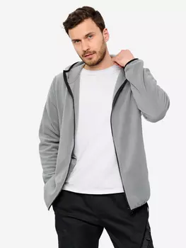 Толстовка с капюшоном на молнии IRONCUST, Серый