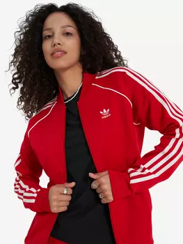 Толстовка женская adidas, Красный