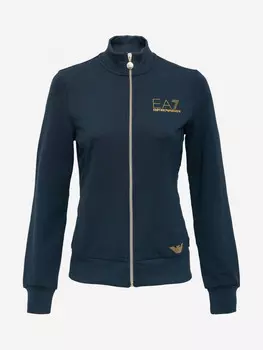Толстовка женская EA7 Felpa, Синий