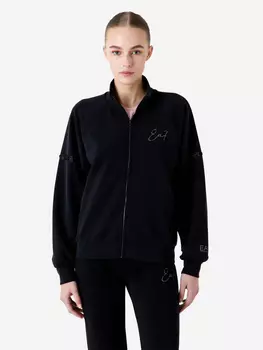 Толстовка женская EA7 Sweatshirt, Черный