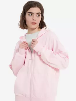 Толстовка женская оверсайз Kappa, Розовый