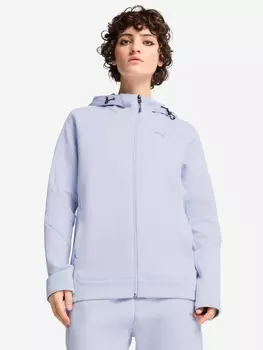 Толстовка женская PUMA Evostripe Full-Zip, Голубой