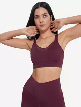 Топ бра спортивный Athlex, Красный