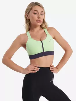 Топ бра спортивный Demix RaceWind Tech, Зеленый