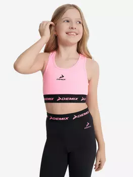 Топ бра спортивный для девочек Demix, Фиолетовый