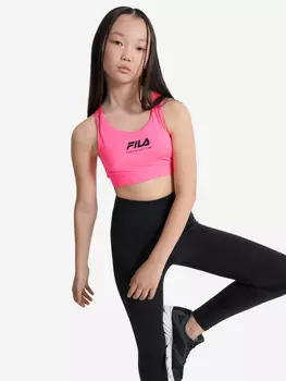Топ бра спортивный для девочек FILA, Розовый