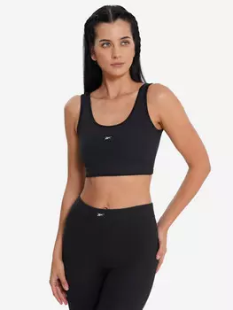 Топ бра спортивный Reebok Rib Multi-Way, Черный