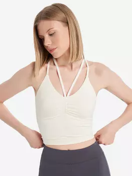Топ бра спортивный Sensana, Бежевый