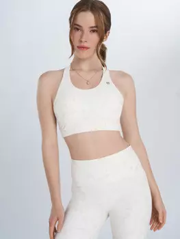 Топ бра спортивный Sensana, Бежевый