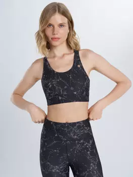 Топ бра спортивный Sensana, Черный