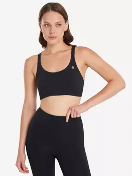 Топ бра спортивный Sensana, Черный