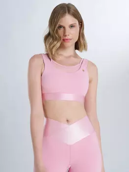 Топ бра спортивный Sensana, Розовый