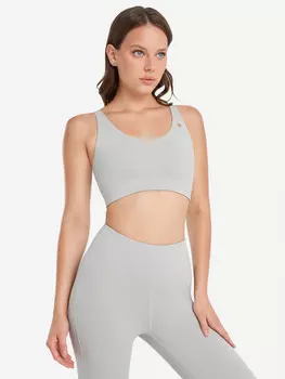 Топ бра спортивный Sensana, Серый